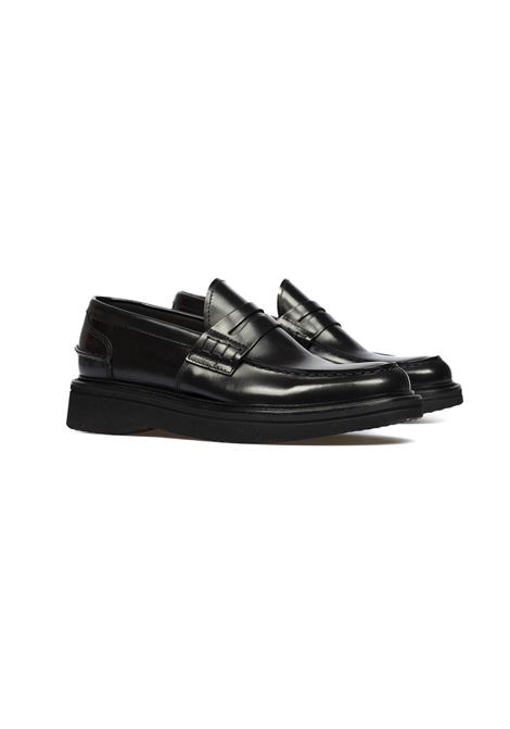 Black leather loafers Green George - men GREEN GEORGE | 1050NR